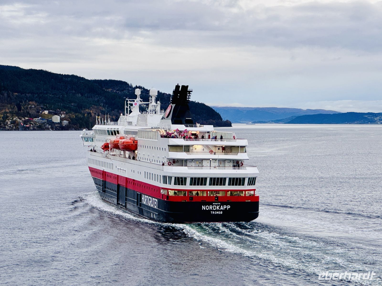 Tag 3 - Treffen mit der MS Nordkapp, Trondheim 