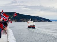 Tag 3 - Treffen mit der MS Nordkapp, Trondheim 