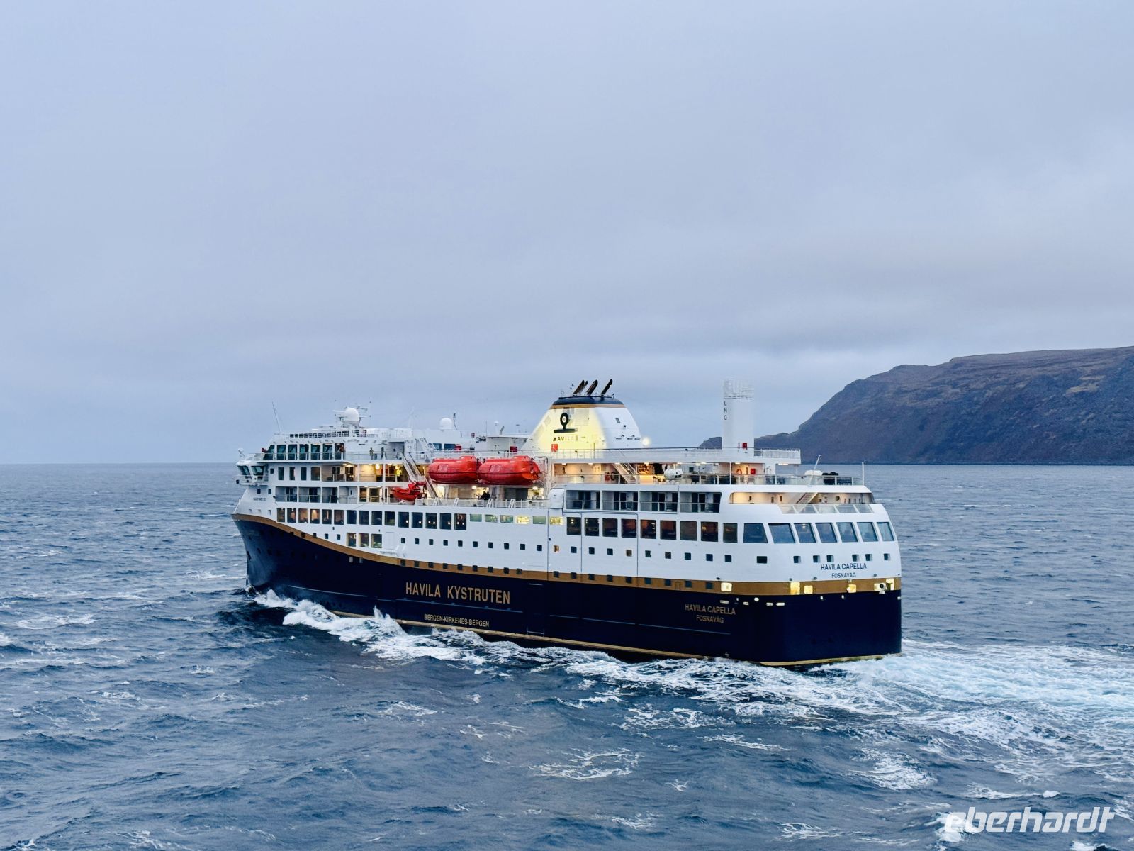 Tag 6 - Treffen mit der Havila Capella