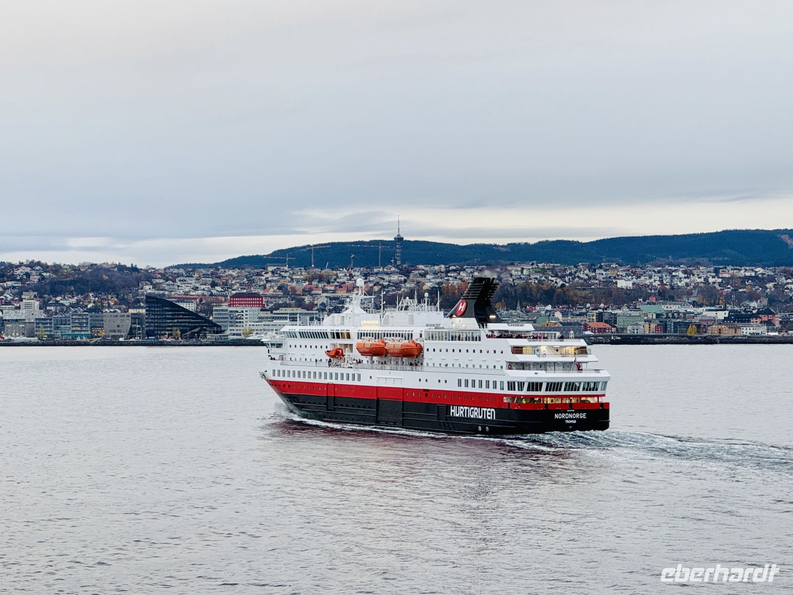 Tag 11 - Treffen mit der MS Nordnorge, Trondheim 