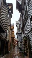 Hurtigruten-Kreuzfahrt // Spaziergang in Bergen • Bryggen