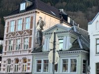 Wandbild in Bergen am Fischmarkt 