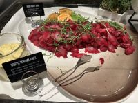 Rote - Beete gepökelter Kabeljau 