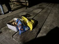 Picknick am Fjord - Weihnachtskekse und Schokolade