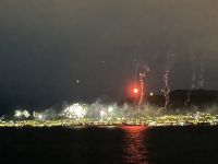 Feuerwerk in Alesund