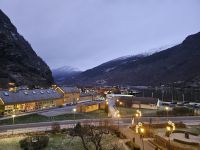 Blick auf den Auerlandsfjord und Flåm