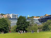 versteckte alte Markthalle