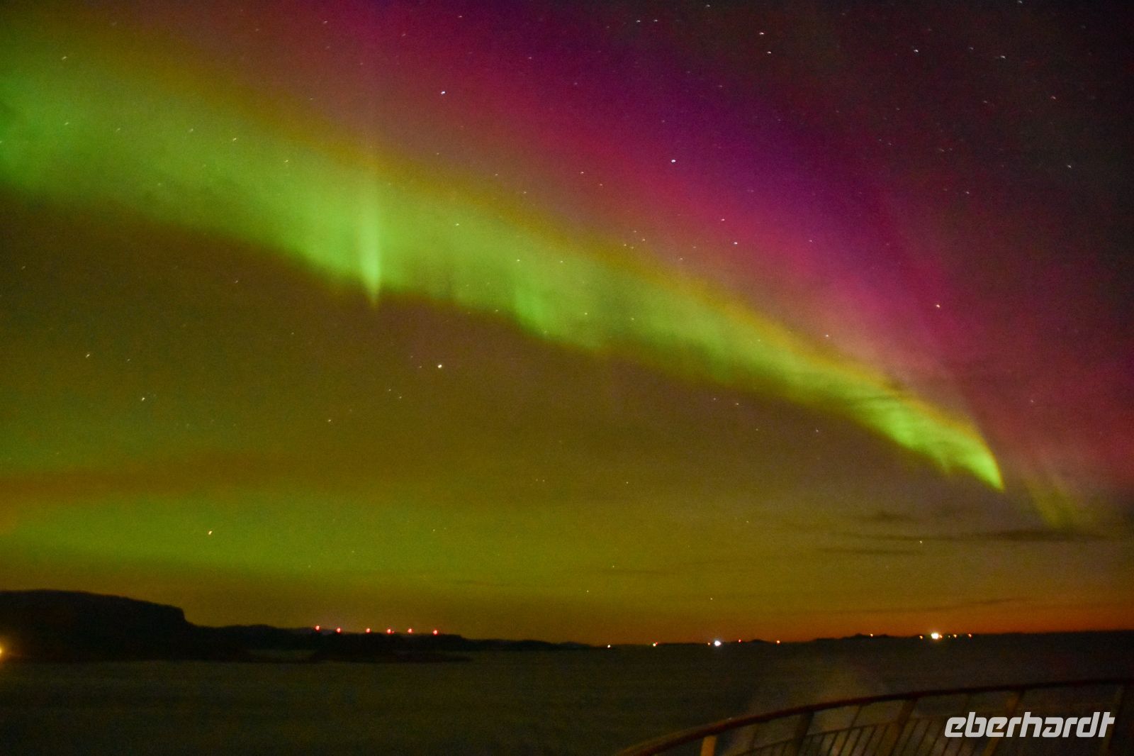 Hurtigruten - Midnatsol - Extrem Polarlicht - Kp 9 - Tag 03 - Reiseleiter Martin Büchner