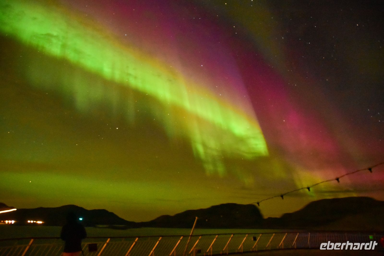 Hurtigruten - Midnatsol - Extrem Polarlicht - Kp 9 - Tag 03 - Reiseleiter Martin Büchner