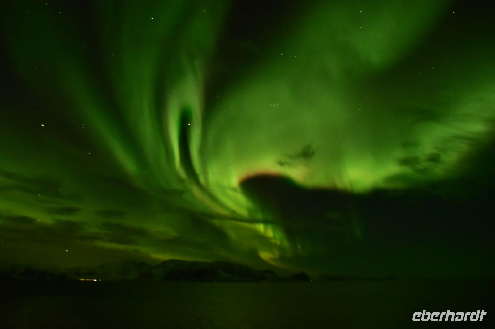 Polarlicht auf der Loppa