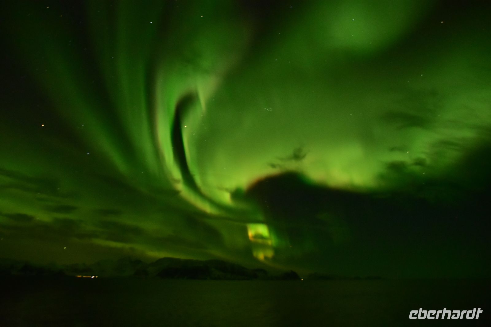 Polarlicht auf der Loppa