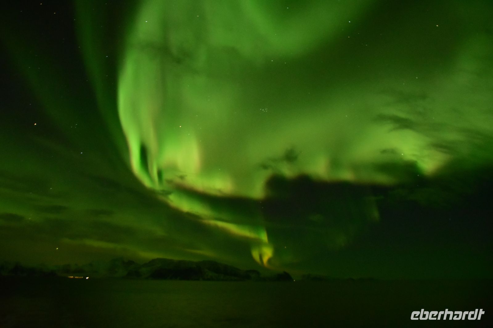 Polarlicht auf der Loppa