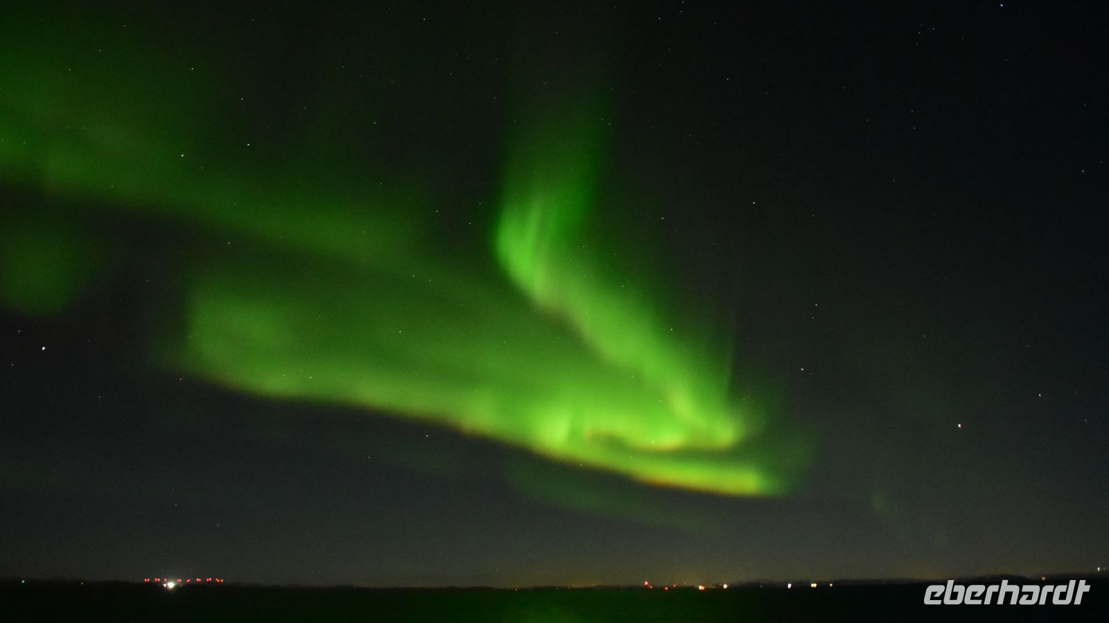 Polarlicht auf der Folda (südgehend)