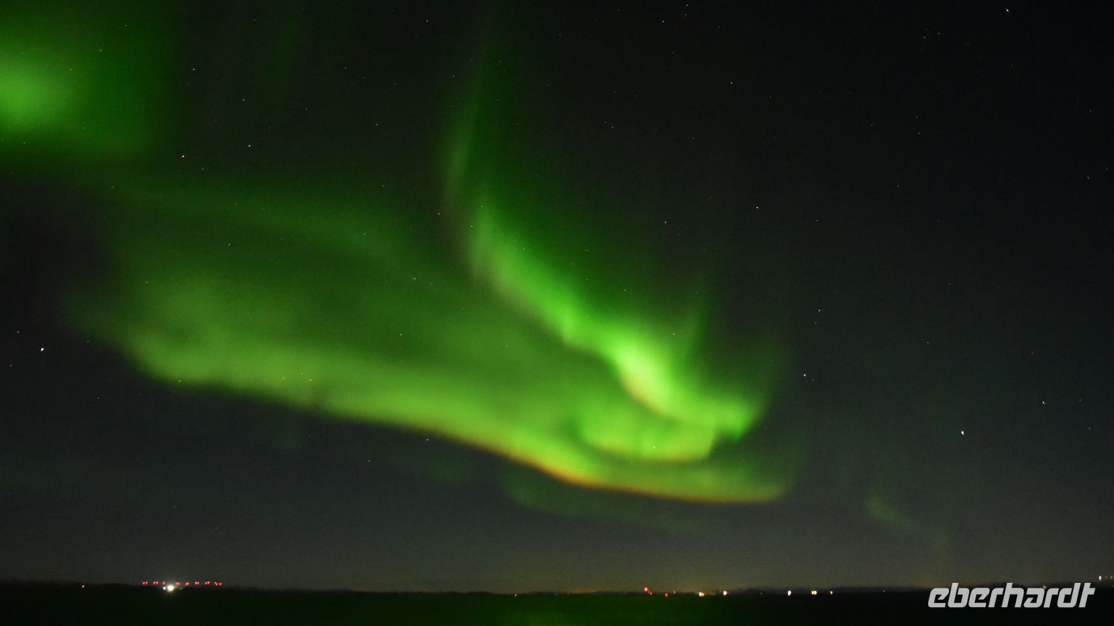 Polarlicht auf der Folda (südgehend)