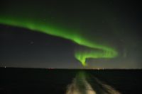 Polarlicht auf der Folda (südgehend)