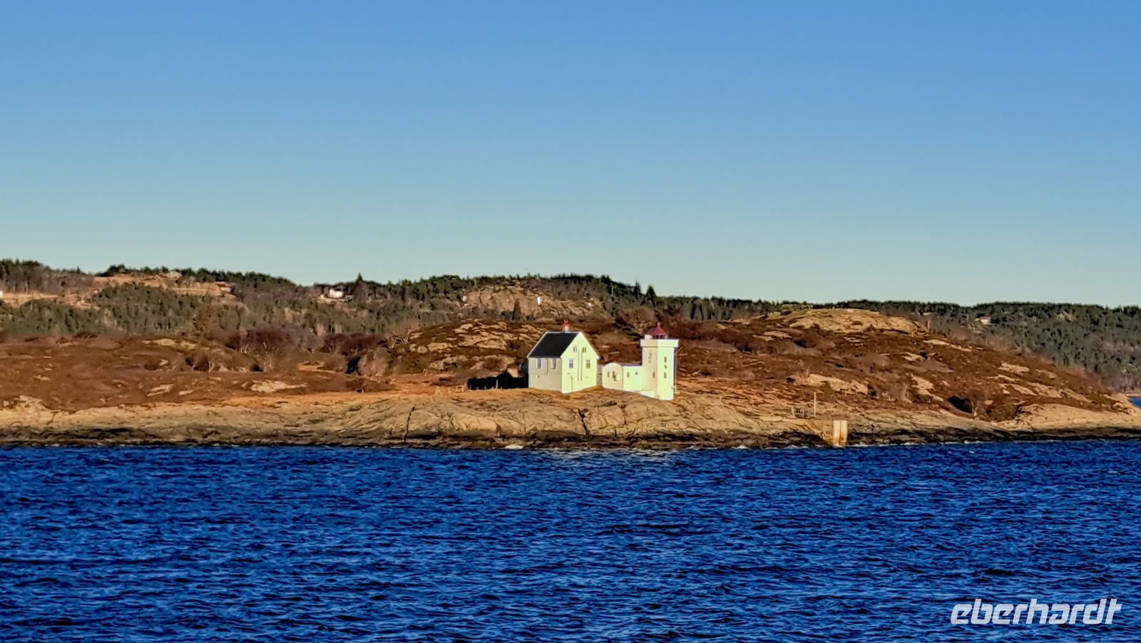 Terningen fyr auf der Insel Hitra