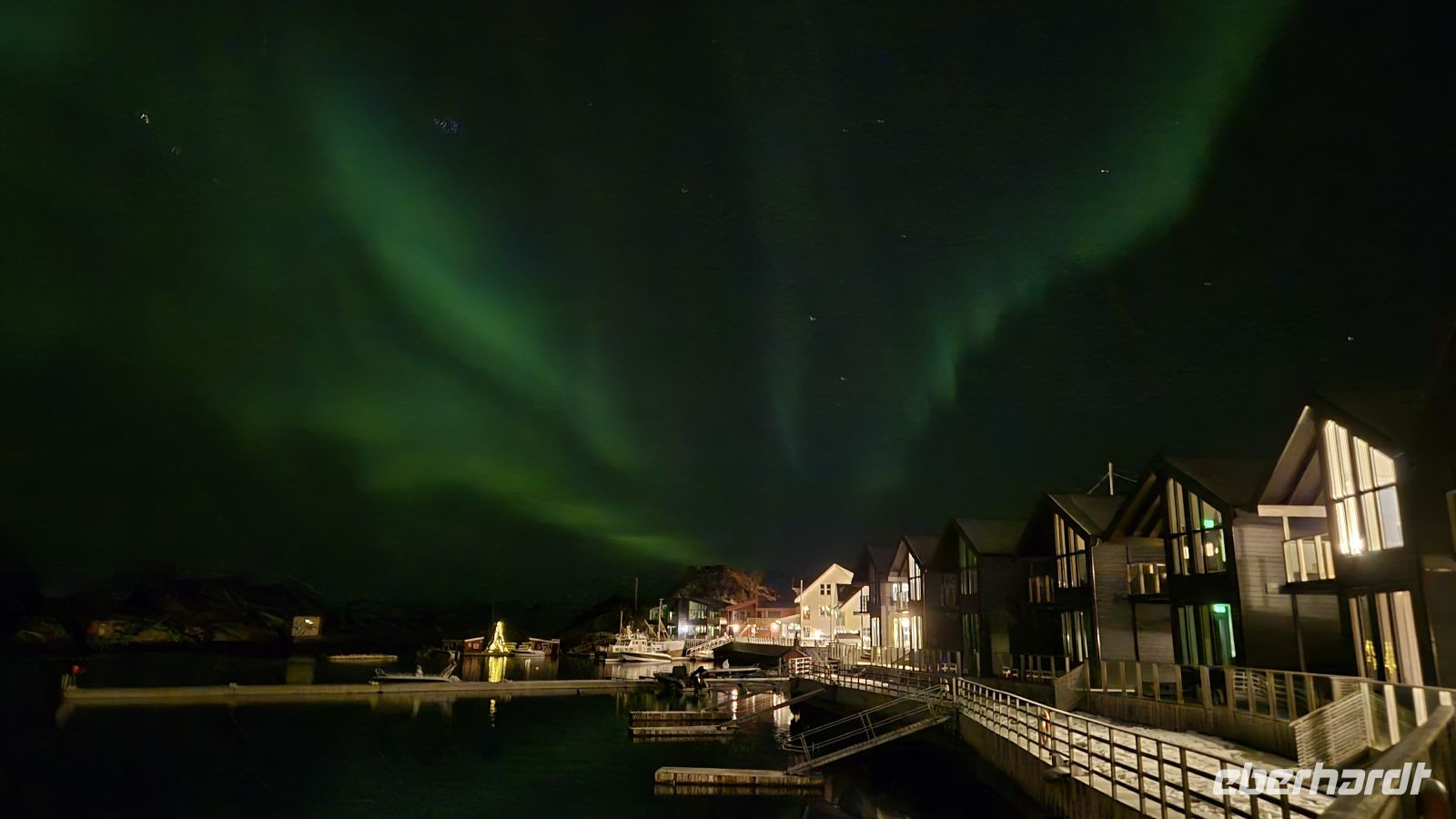 Polarlichter in Hamn I Senja