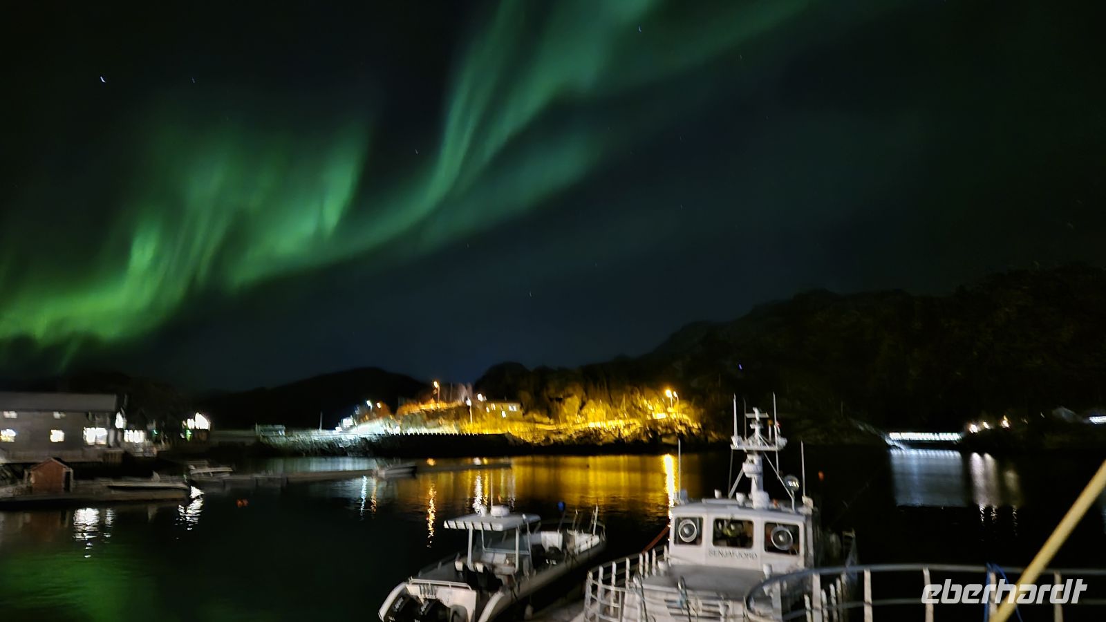 Polarlichter in Hamn I Senja