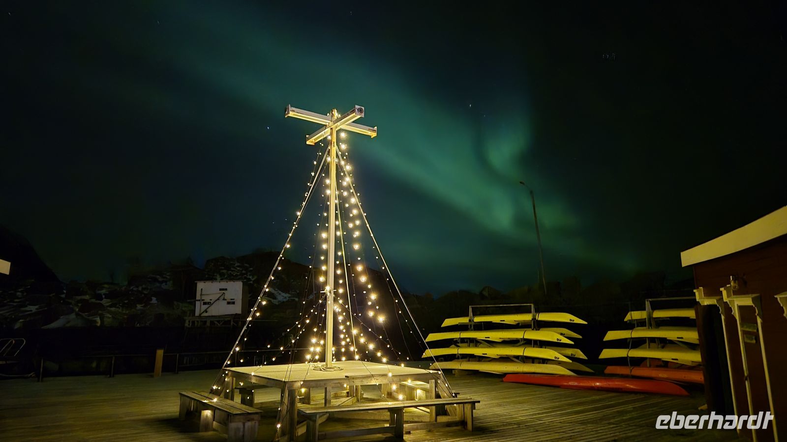Polarlichter in Hamn I Senja