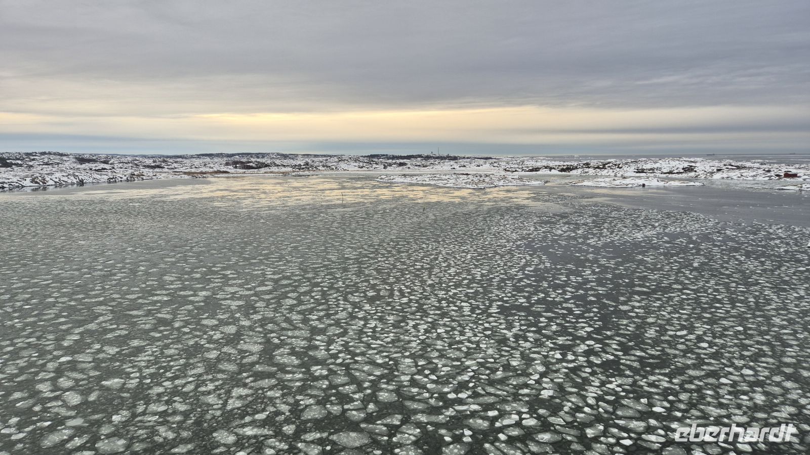 Einfahrt in den Hafen von Göteborg