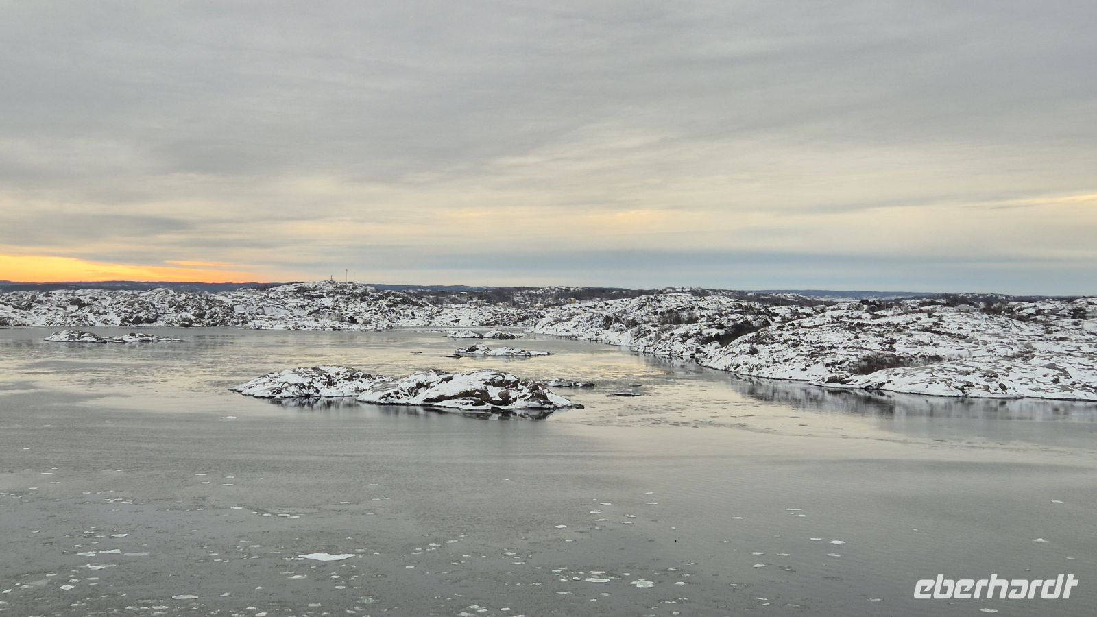 Einfahrt in den Hafen von Göteborg