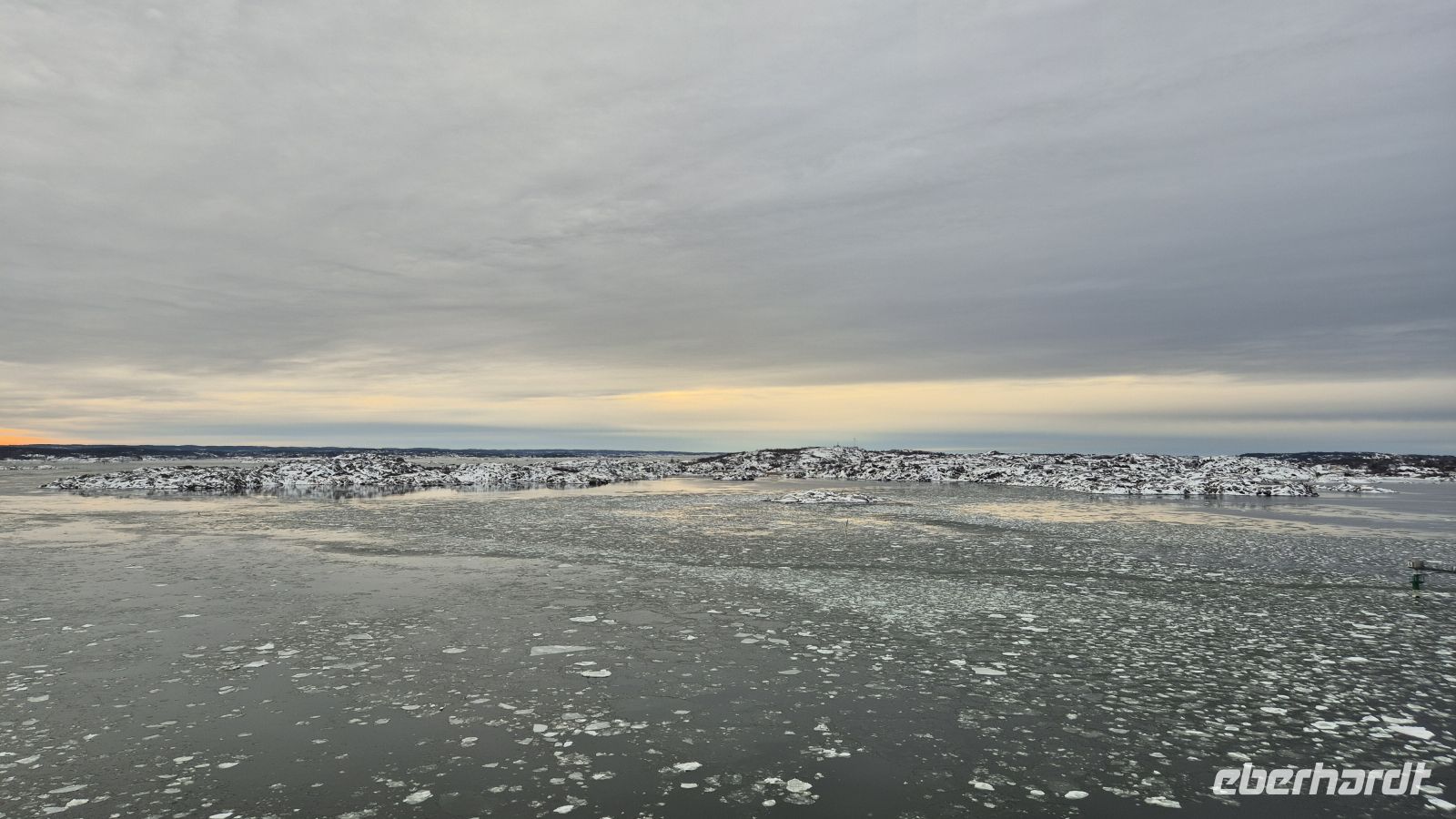 Einfahrt in den Hafen von Göteborg