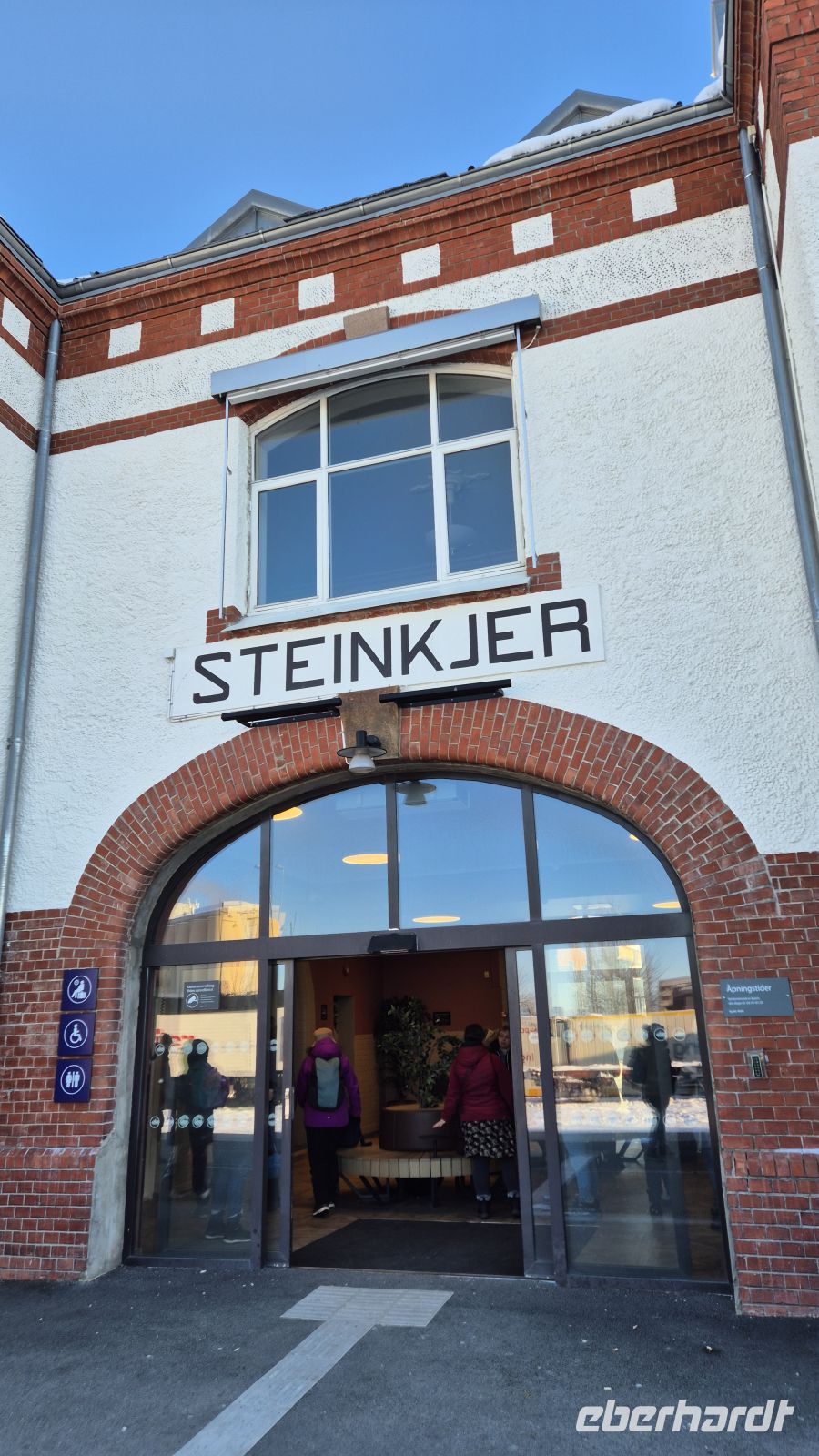 Bahnhof in Steinkjer