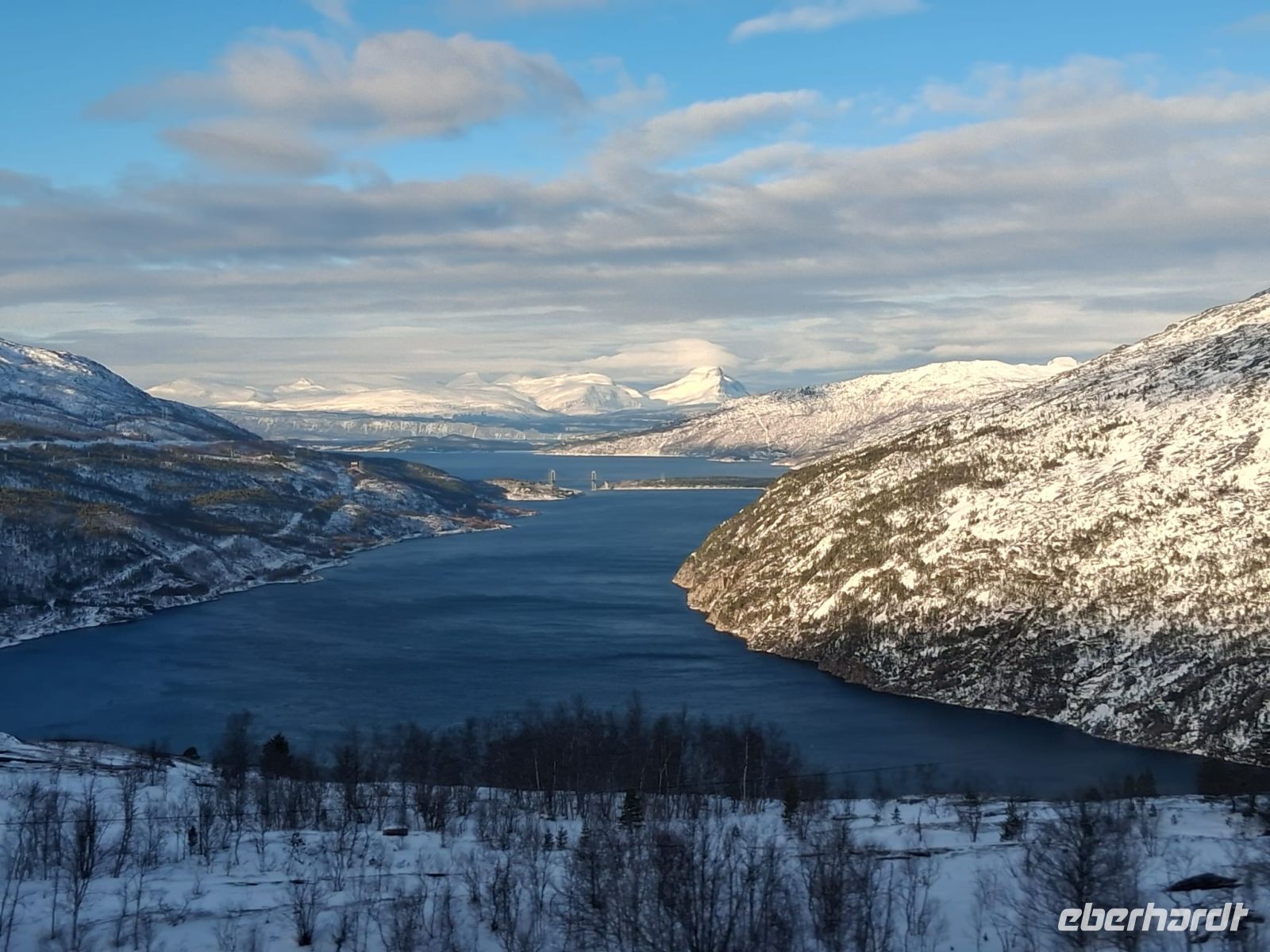 Zugfahrt von Narvik nach Kiruna