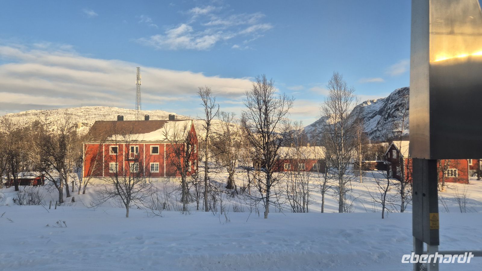Zugfahrt von Narvik nach Kiruna