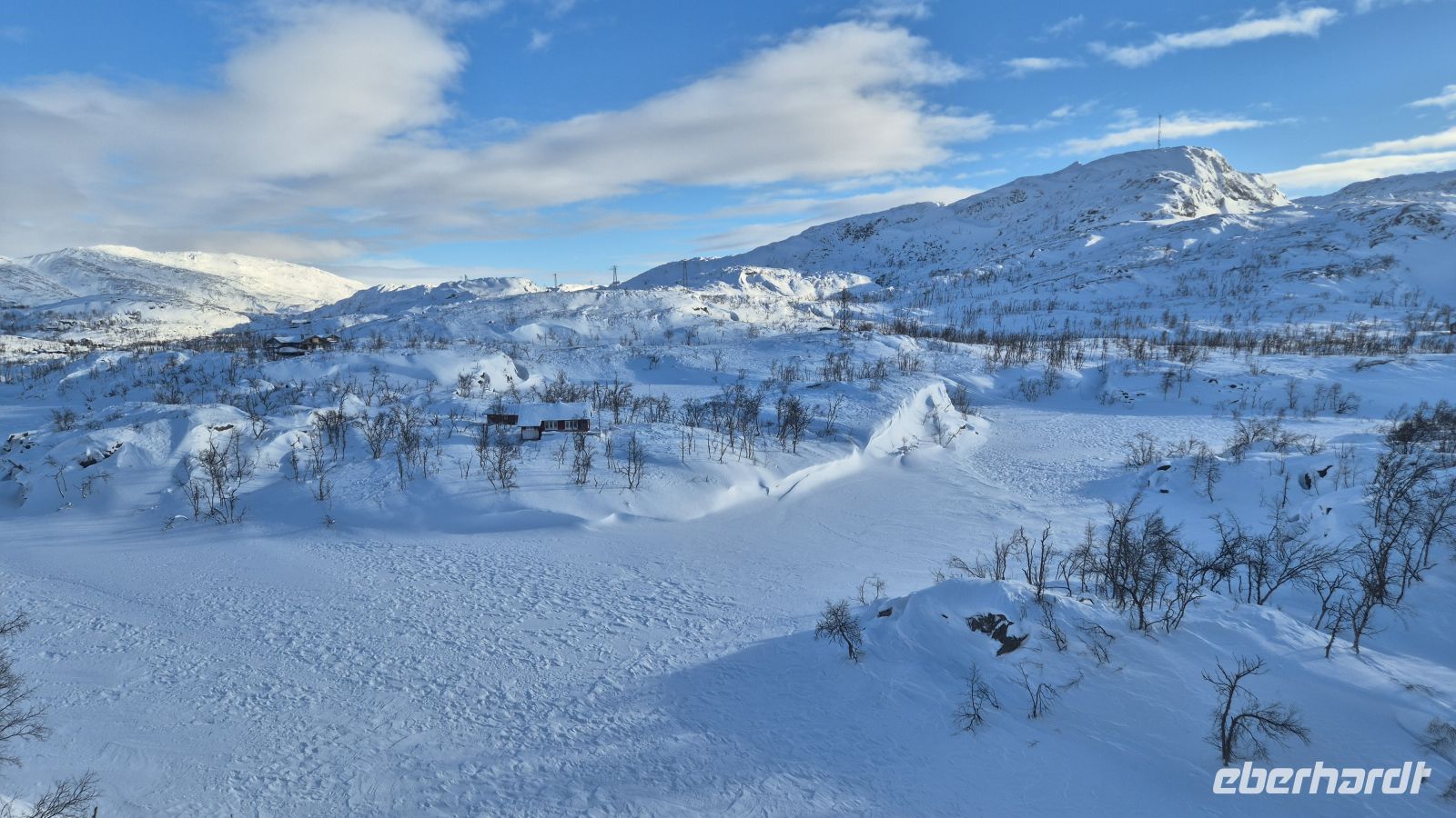 Zugfahrt von Narvik nach Kiruna