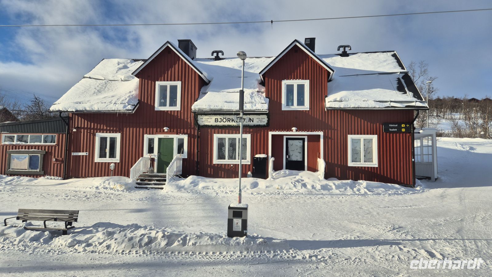 Zugfahrt von Narvik nach Kiruna