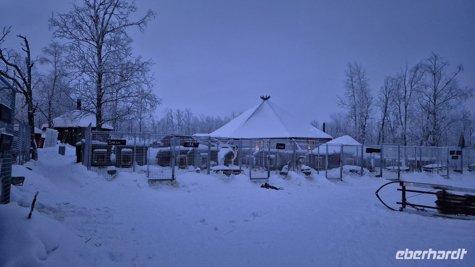 Huskyschlitten-Fahrt