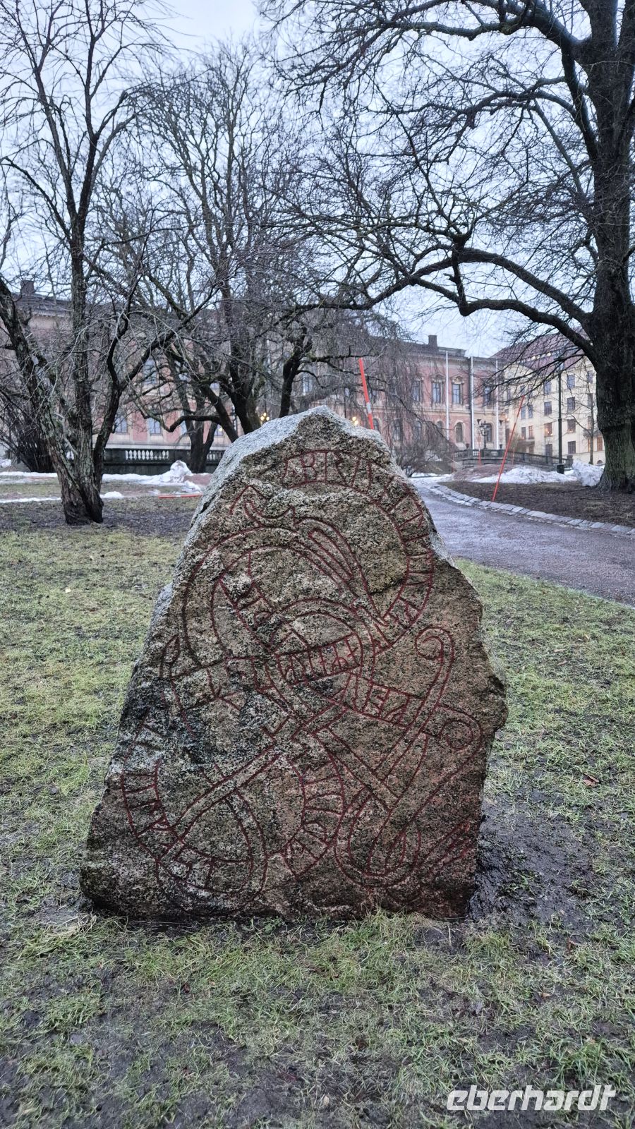Runenstein in Uppsala