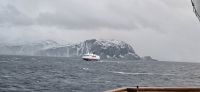 Schiffsbegegnung mit MS Nordkapp &ndash; &copy; Ria Heilmann (Eberhardt TRAVEL)