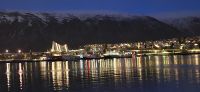 Tromsö bei Nacht &ndash; &copy; Ria Heilmann (Eberhardt TRAVEL)