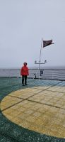 Bei Schneefall auf Deck 6 &ndash; &copy; Ria Heilmann (Eberhardt TRAVEL)