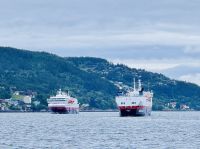 12. Tag - Treffen der Hurtigruten in Trondheim  &ndash; &copy; Christin Kuschka (Eberhardt TRAVEL)