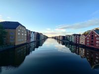 Trondheim - das berühmte Motiv - am Abend &ndash; &copy; Marta Rass (Eberhardt TRAVEL)