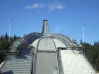 Die neue Skisprungschanze auf dem Holmenkollen