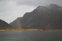 Ein schwacher Regenbogen!