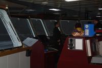 Auf der Brücke der MS 