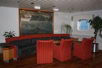 Im Rezeptionsbereich auf MS 