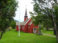 119 Lofoten - Flakstadt-Kirche