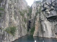 Fotomotive auf dem Lysefjord