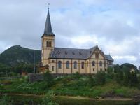Kirche Kabelvag Lofoten