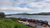 348 Lofoten, Robuhütten bei Sjøhaugen