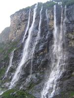 Sieben Schwestern Geiranger Fjord