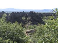 Ausflug Akureyri, Lavafelder