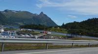 357 Fahrt durch die Fjordwelt Richtung Loen