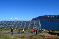 Fischgerüste bei Olderfjord